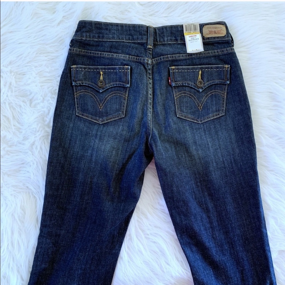 NWT Levi’s Slender Bootcut Jeans Size Misses 8M - Picture 2 of 6